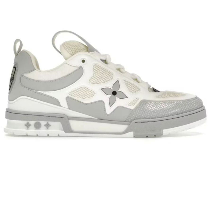 Louis Vuitton Skate grigie e bianche