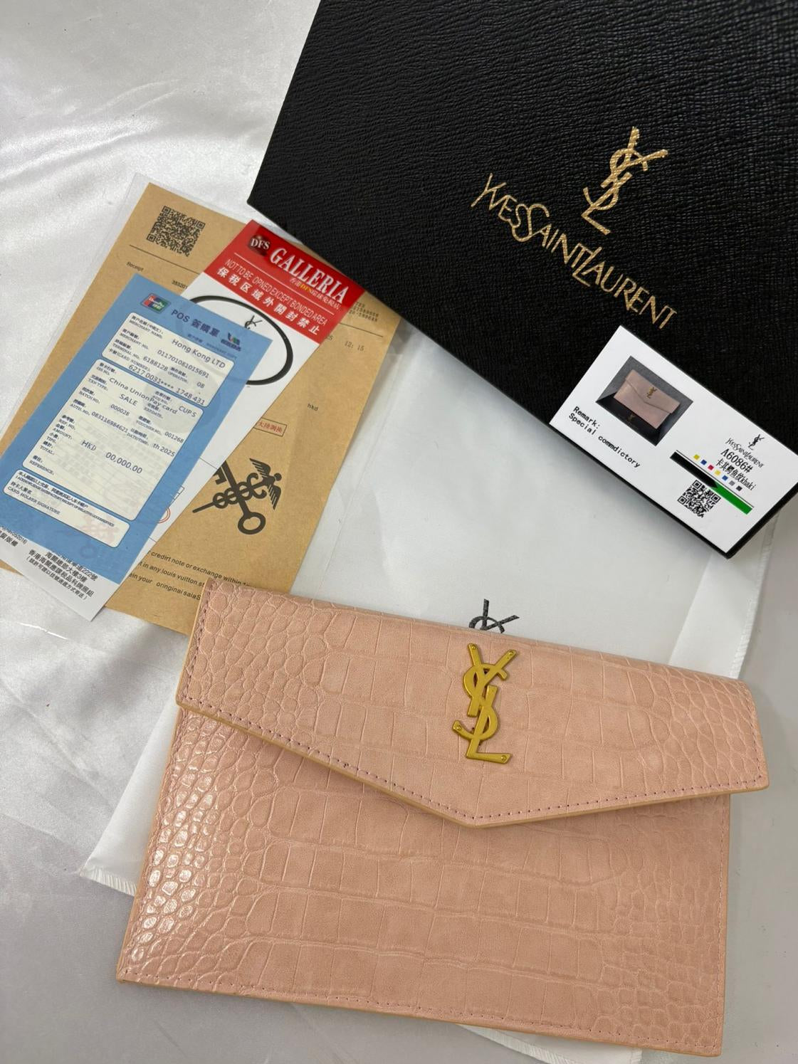 yves saint laurent pochette rosa