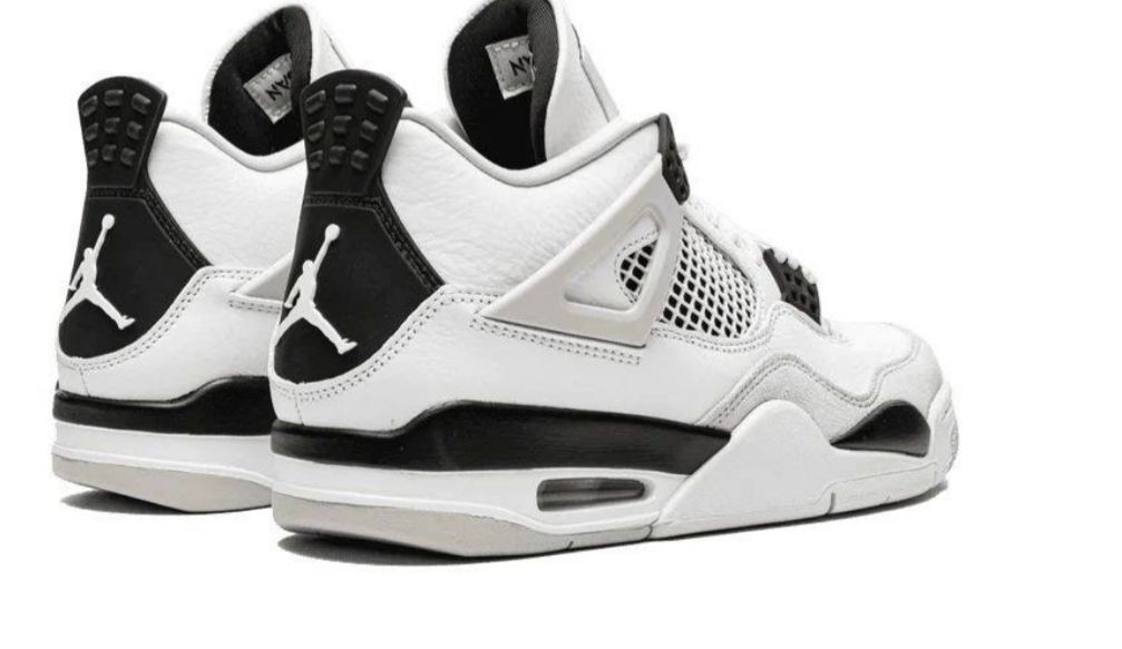 Nike Air Jordan Sneaker 4 Retro Bianche