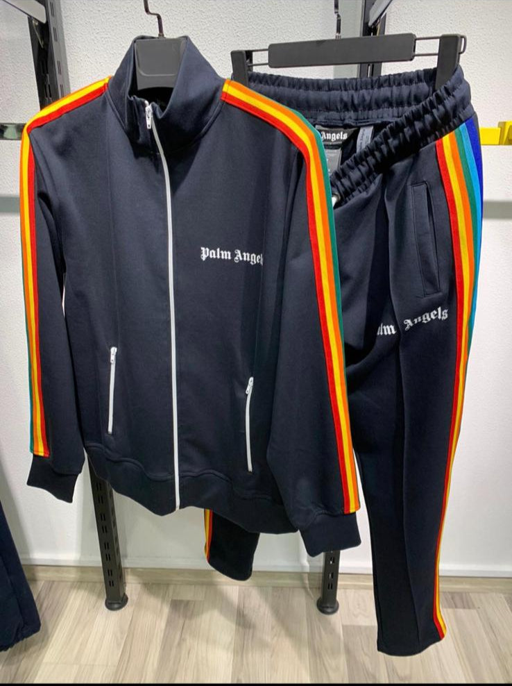 Tuta Palm Angels Nera e gialla